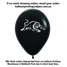 NRL Panthers Printed 30cm Balloons 50pk