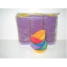 Cup Cake Cases Coloured (38 x 21mm) Pack 1000