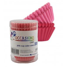 Cup Cake Cases Pinks Assorted (38x21mm) Pack200x12