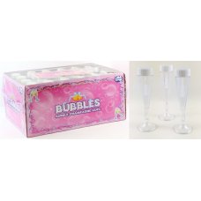 Champagne Glass Bubbles Box 24