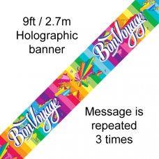 Bon Voyage Banner 2.7m P1