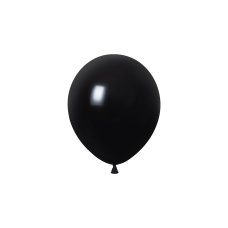 Occasions Black 12cm Balloons P50