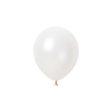 Occasions Metallic White 12cm Balloons P50