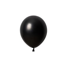 Occasions Metallic Black 12cm Balloons P50