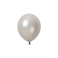 Occasions Metallic Silver 12cm Balloons P50
