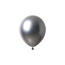 Occasions Chrome Silver 12cm Balloons P25