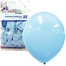 Macaron Light Blue 30cm Balloons P25
