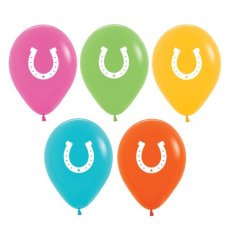 Sempertex Fashion Asstd Horse Shoe Balloons 30cm Pack 50