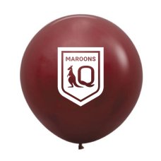 NRL State of Origin Printed QLD Balloons 60cm Pack 1