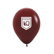 NRL State of Origin Printed QLD Balloons 30cm Pack 50