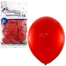 Red 25cm Balloons P15