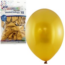 Gold 25cm Balloons P15