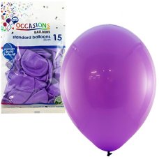 Purple 25cm Balloons P15