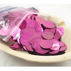 Confetti Metallic 2.3cm Light Pink 250 grams