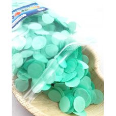 Confetti Tissue 2.3cm Mint 250 grams