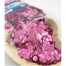 Confetti Holographic Metallic 1cm Light Pink 250grams