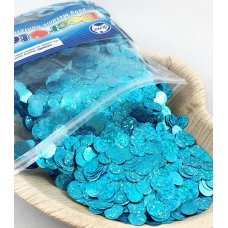 Confetti Holographic Metallic 1cm Light Blue 250grams