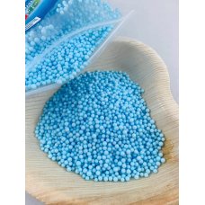 Confetti Balls 2-4mm Pastel Blue 9gm Bag