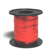 Metallic Curling Ribbon Red 225m