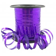 Holographic Curling Ribbon Purple 225m