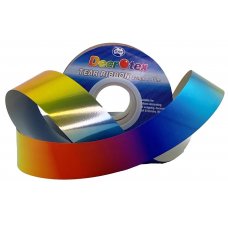 Metallic Tear Ribbon Rainbow 45m