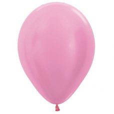 Satin Pink (409) 12cm Sempertex Balloons Bag 100