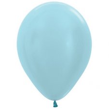 Satin Blue (440) 12cm Sempertex Balloons Bag 100