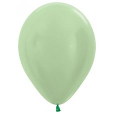 Satin Green (430) 12cm Sempertex Balloons Bag 100
