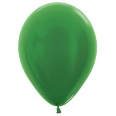 Met Green (530) 12cm Sempertex Balloons Bag 100
