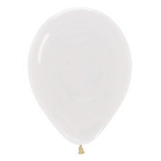 Crystal Clear (390) 12cm Sempertex Balloons Bag 100