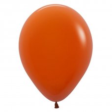 Fash Sunset Orange (062) 12cm Sempertex Balloons Bag 100