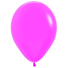 Neon Fuchsia (212) 12cm Sempertex Balloons Bag 100