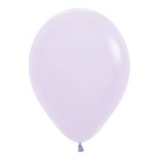 Matte Pastel Lilac (650) 12cm Sempertex Balloons Bag 100