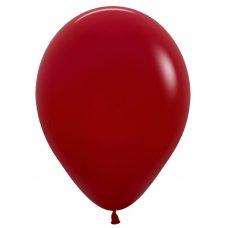 Fash Imperial Red (016) 12cm Sempertex Balloons Bag 100