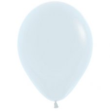 Fash White (005) 12cm Sempertex Balloons Bag 100
