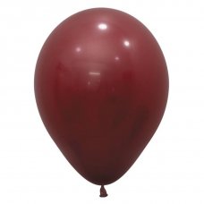 Fash Merlot (018) 12cm Sempertex Balloons Bag 100