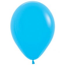 Fash Blue (040) 12cm Sempertex Balloons Bag 100