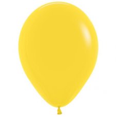 Fash Yellow (020) 12cm Sempertex Balloons Bag 100