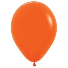 Fash Orange (061) 12cm Sempertex Balloons Bag 100