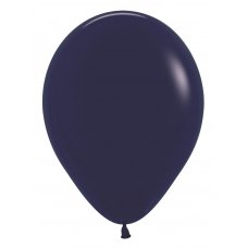 Fash Navy Blue (041) 12cm Sempertex Balloons Bag 100