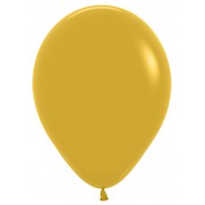 Fash Mustard (023) 30cm Sempertex Balloons Bag 100