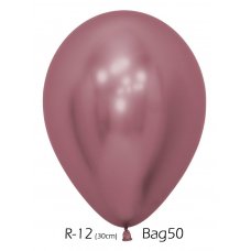 Reflex Pink (909) 30cm Sempertex Balloons Bag 50