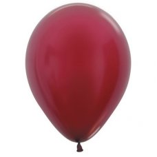 Met Burgundy (518) 30cm Sempertex Balloons Bag 100