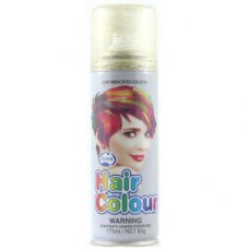 Glitter Gold Coloured Hair Spray 175ml Can