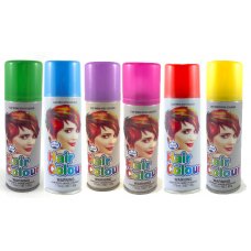 Assorted Standard Coloured Hair Spray 175ml 12 Cans