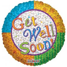 Get Well Colourful Wheel (17949-18) Round  HP1