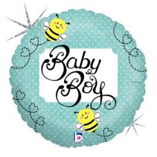 SPECIAL! Baby Boy Bee (36160P) Round H P1