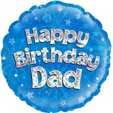 Happy Birthday Dad Blue (Oaktree 229097) Round P1