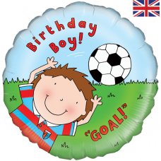Happy Birthday Footballer (Oaktree 228311) Round P1
