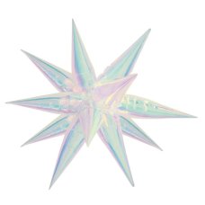 Iridescent Spike Star 65cm Shape P1